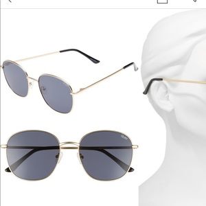 Quay Australia Jezabell 57mm Round Sunglasses